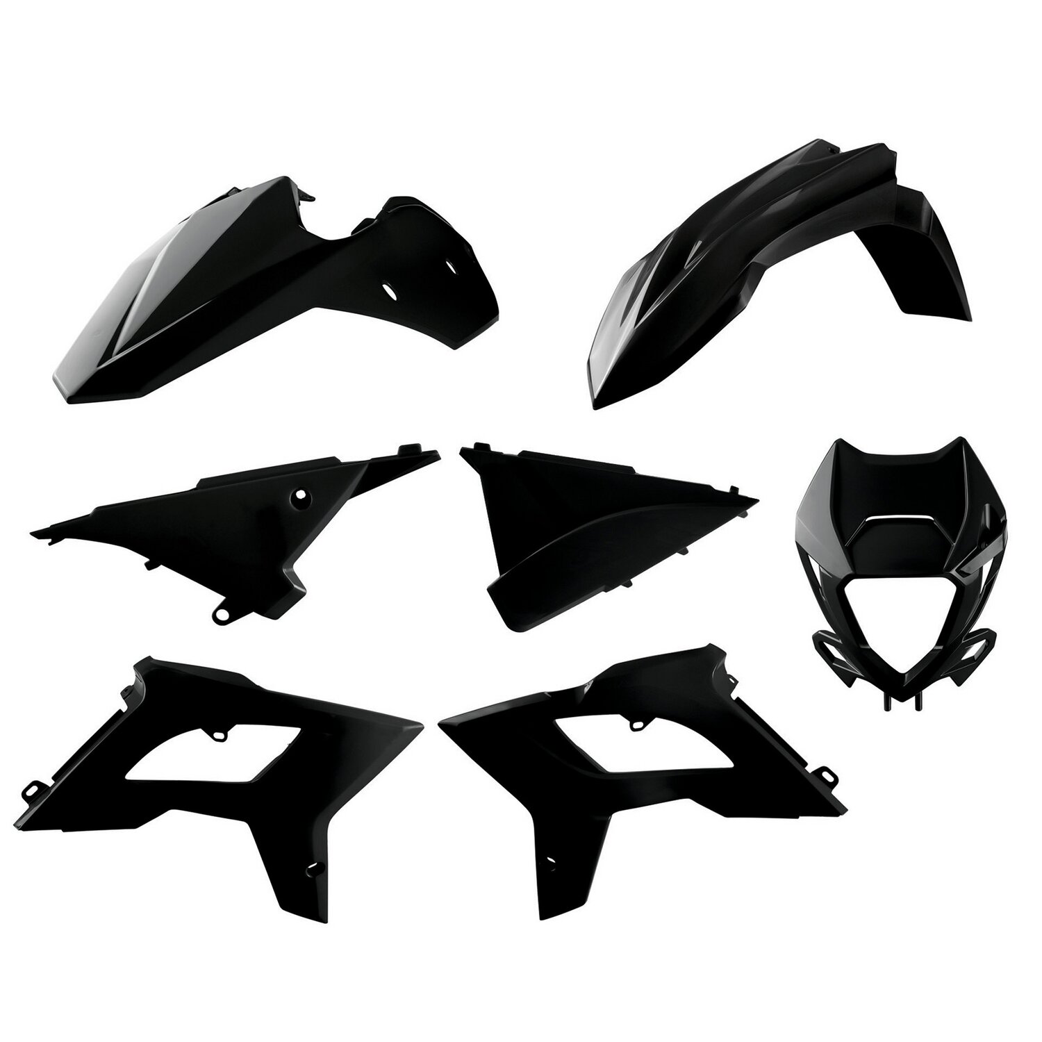 Image of Plastik Kit Polisport Restyle Beta RR 300 2013 - 2017 schwarz