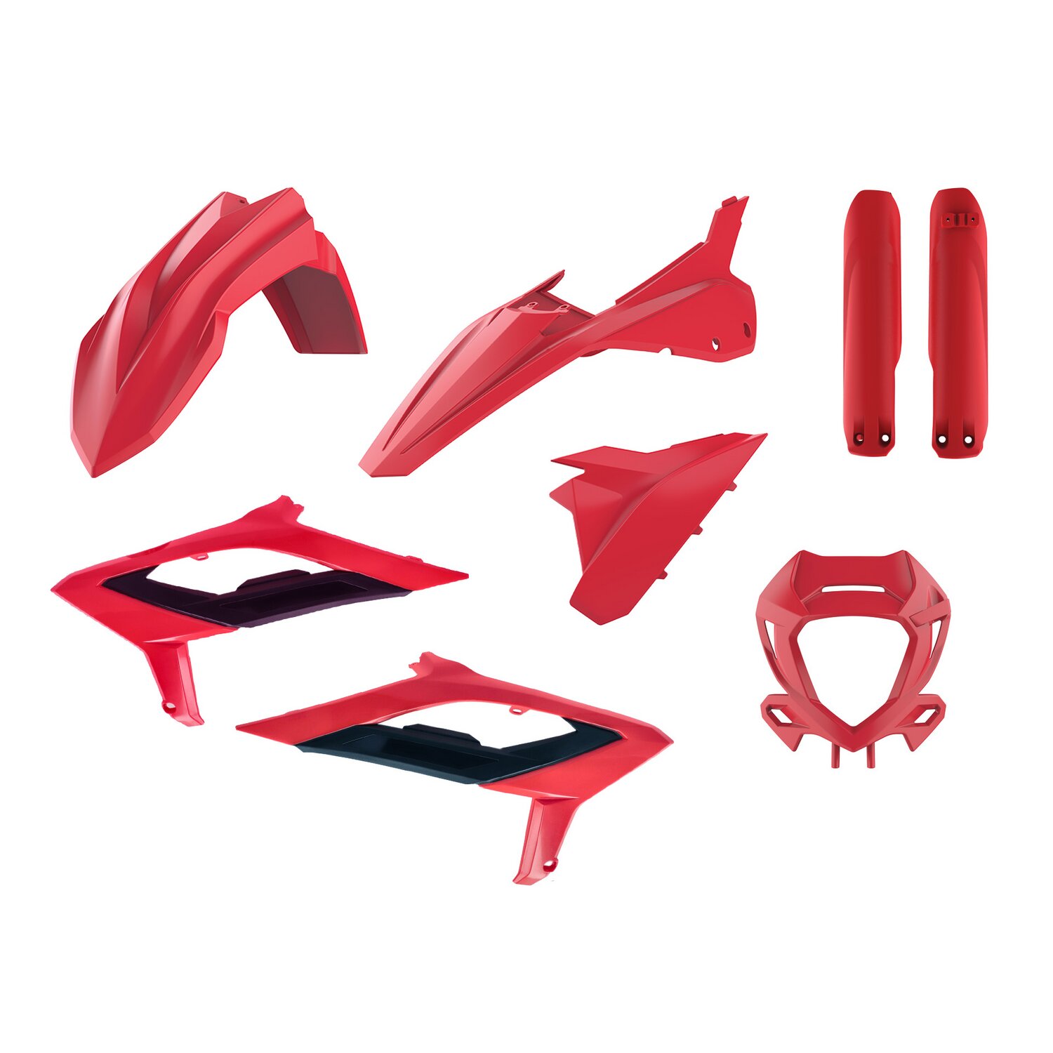 Image of Plastik Kit Polisport Beta RR 300 2023 rot