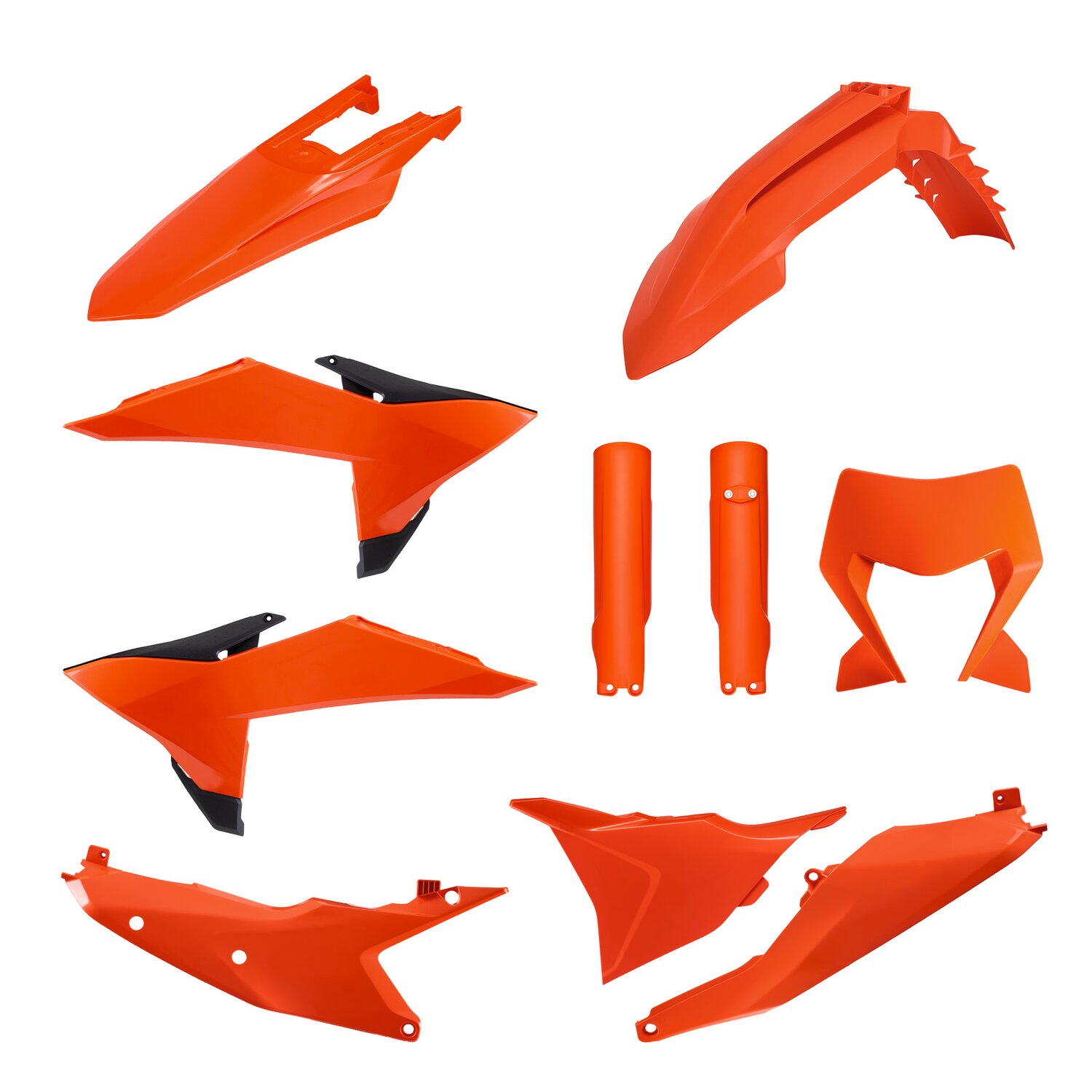 Image of Plastik Kit Polisport KTM EXC 300 2026 orange