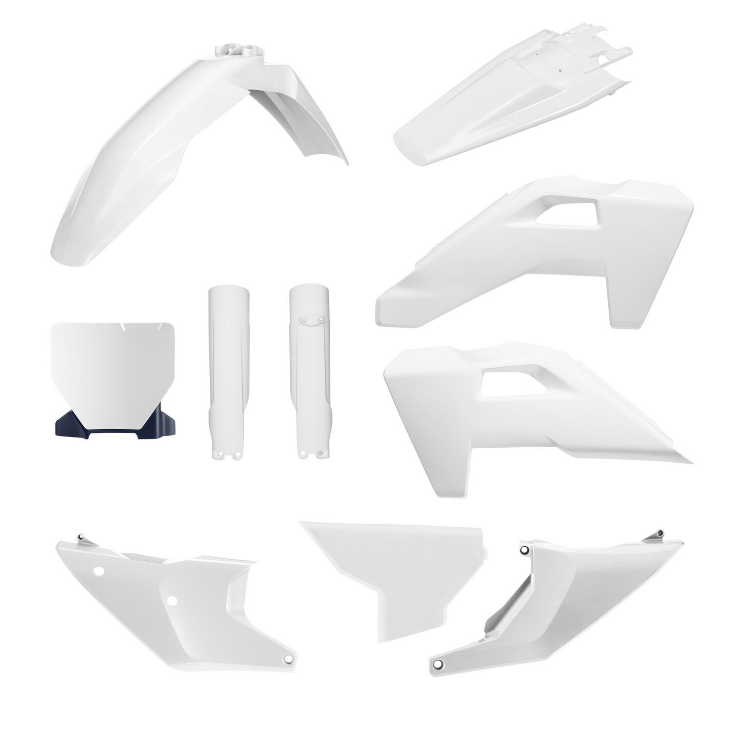 Image of Plastik Kit Polisport Husqvarna TC 125 2025 weiss