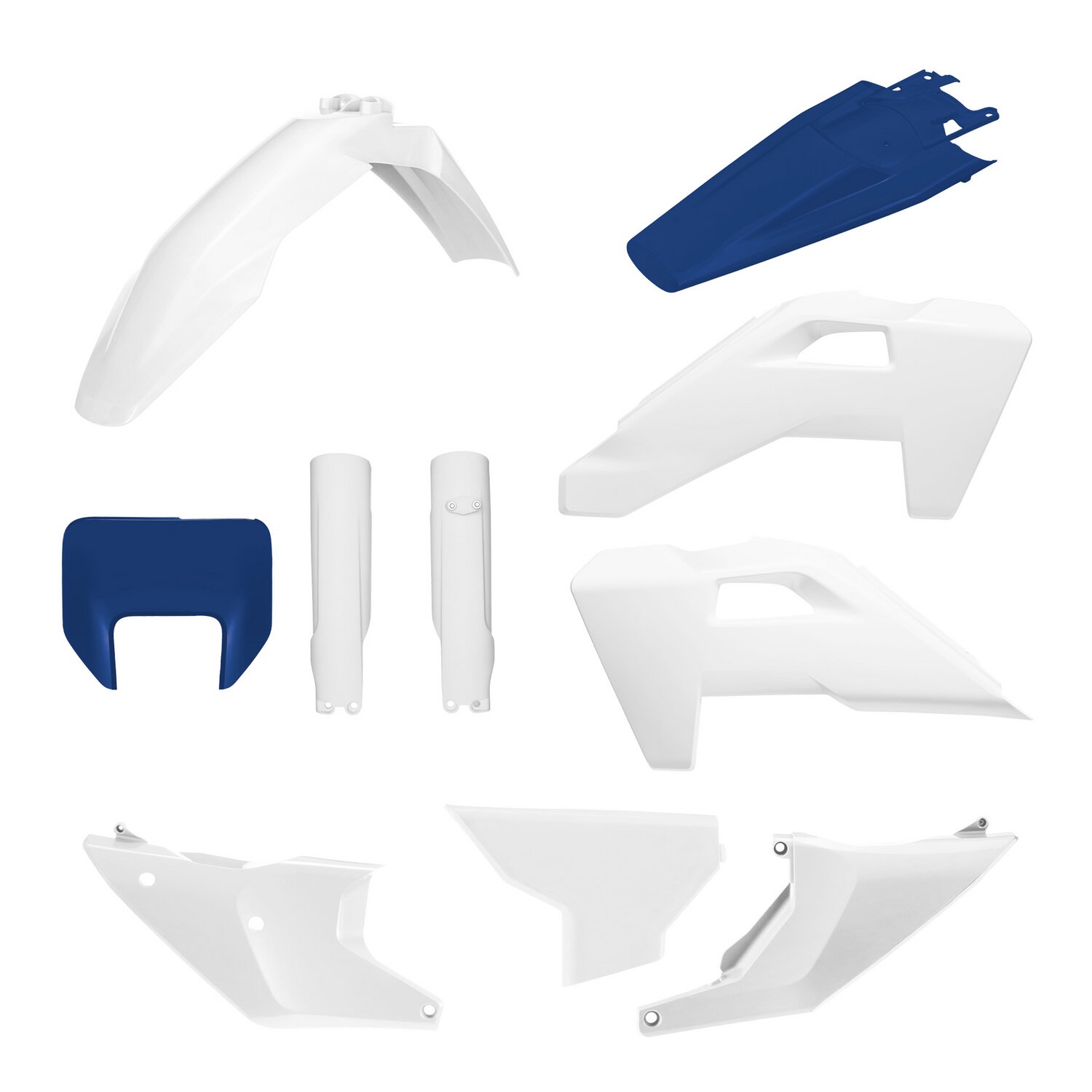 Image of Plastik Kit Polisport Husqvarna TE 300 2026 weiss