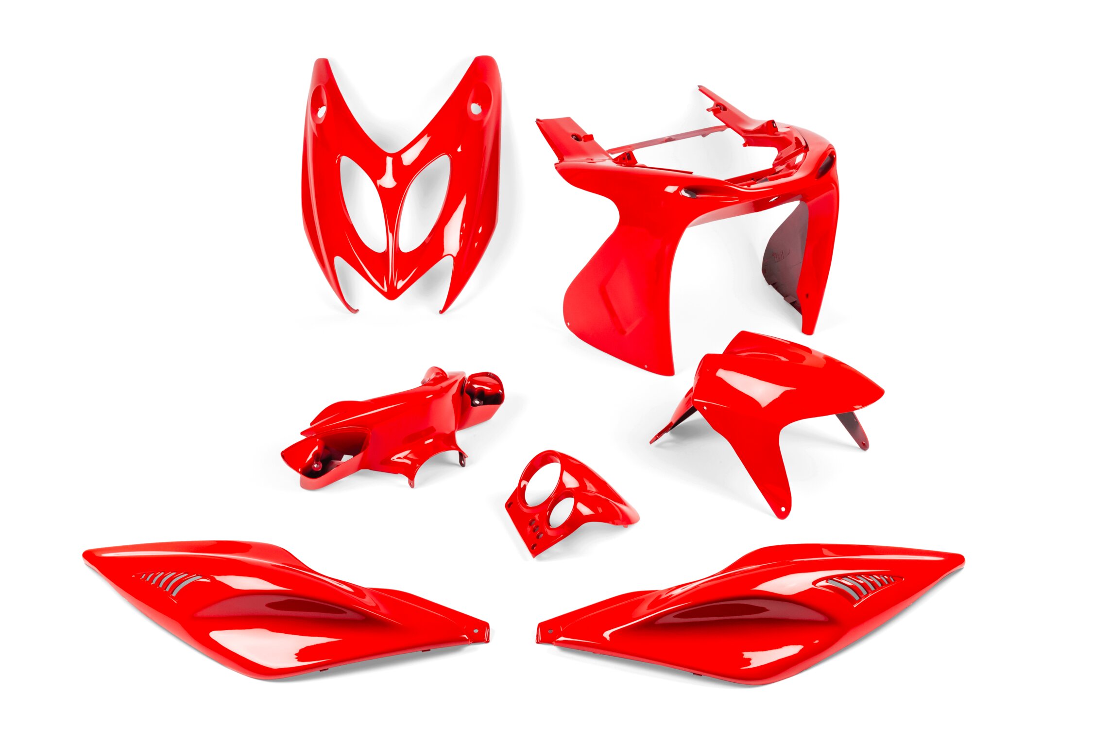 Image of Verkleidungskit 7 Teile rot Yamaha Aerox bis 2013