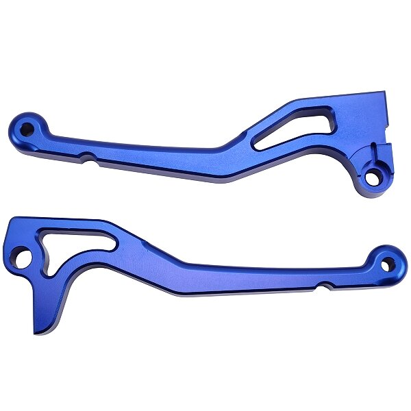 Image of Hebelset CNC blau Yamaha BW's / Slider ab 2004
