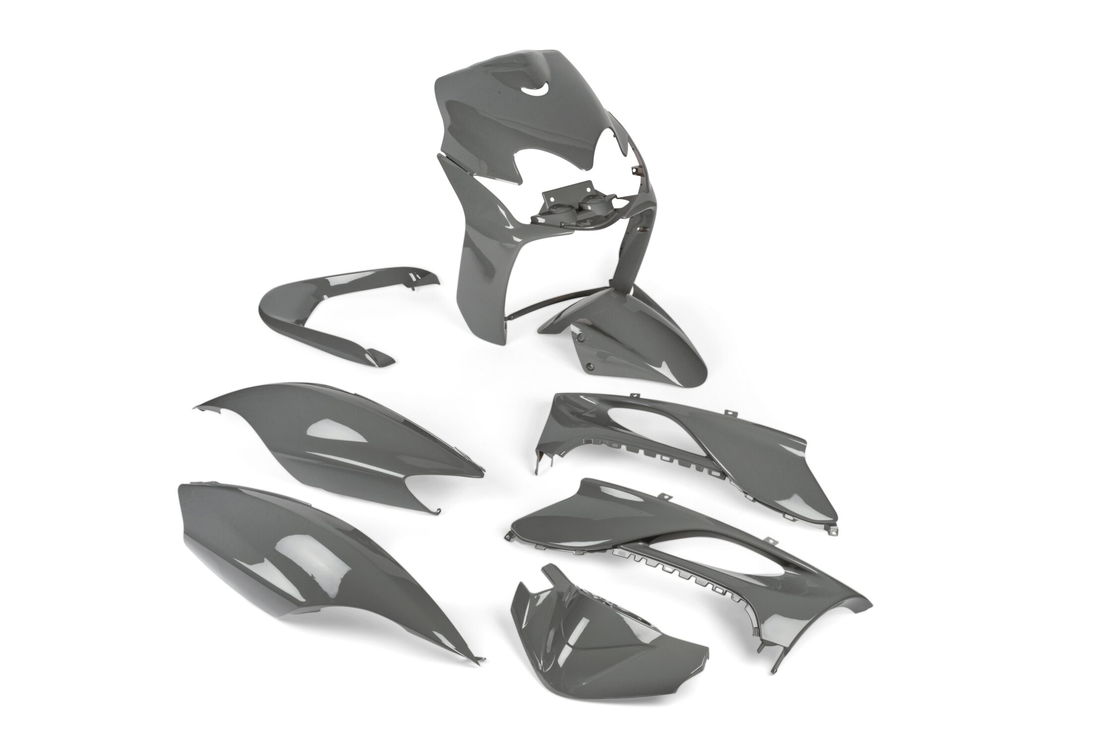 Image of Verkleidungskit 9 Teile Yamaha Jog Nardo Grau