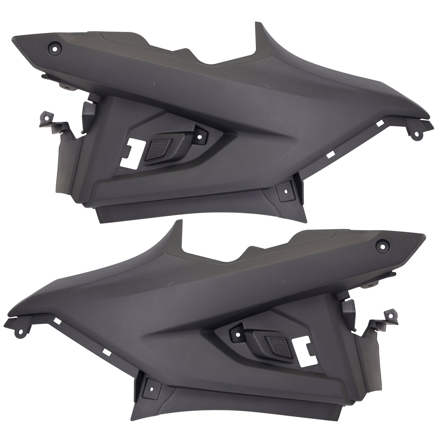 Image of Seitenverkleidungen x2 Yamaha Aerox 2013-2018 schwarz