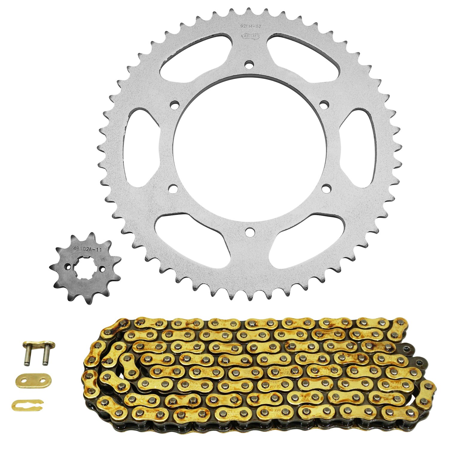 Image of Kettensatz Aprilia RS 50 2006 - 2011 Afam 11x53 - 420 (Original)