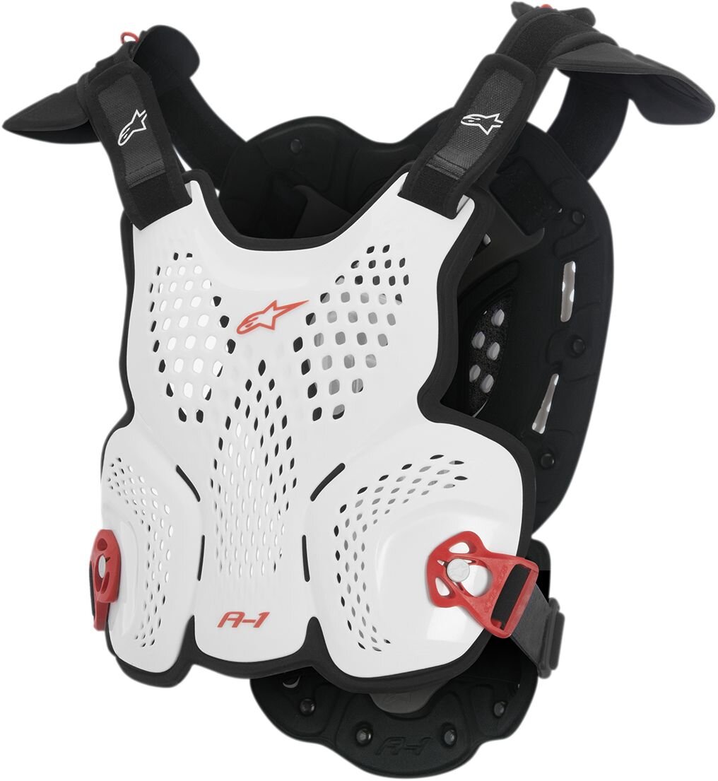 Image of Brustpanzer Alpinestars A-1 schwarz / weiß M/L