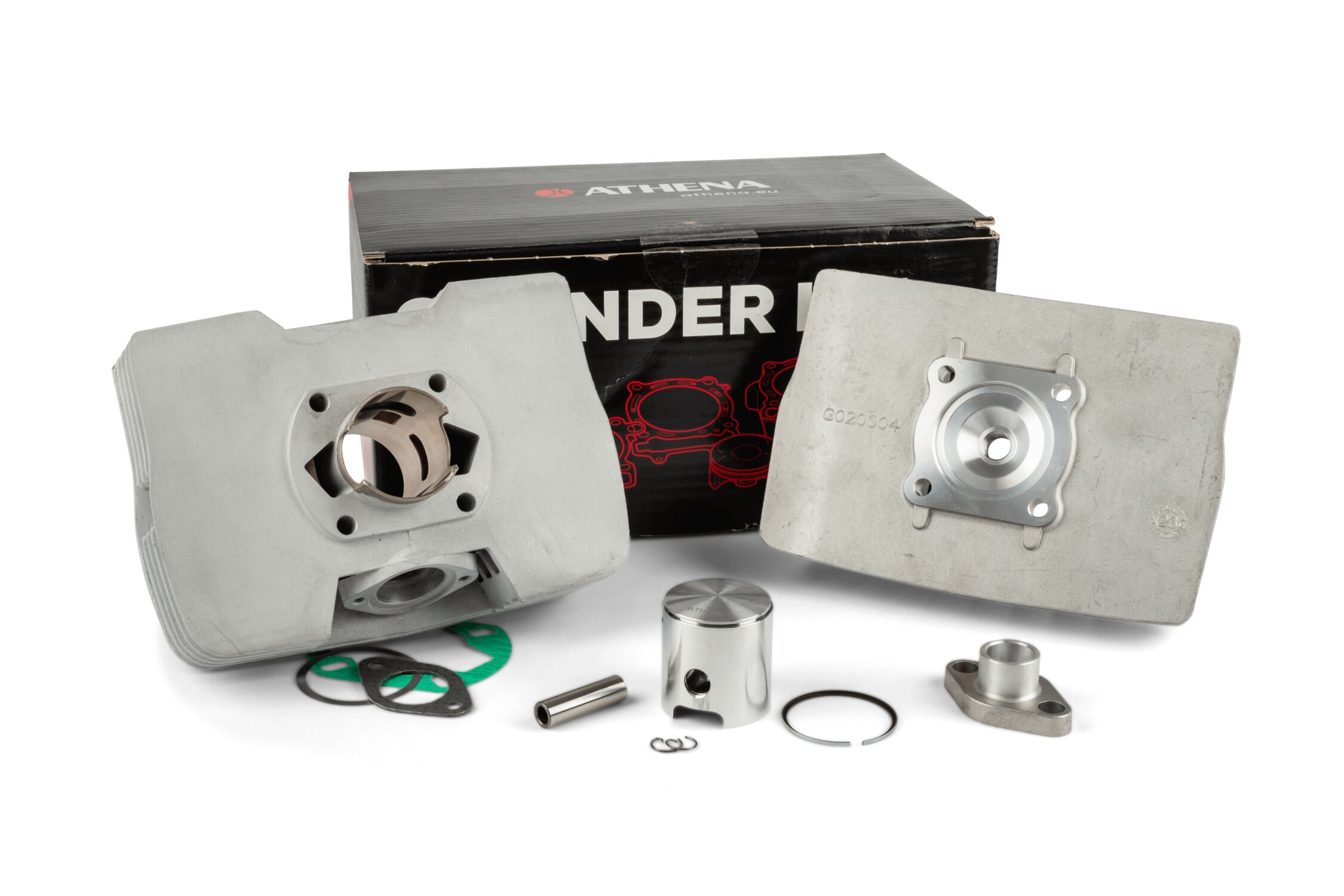 Image of Zylinder Kit Athena Alu 80 Langhub Kolbenbolzen 12mm Sachs