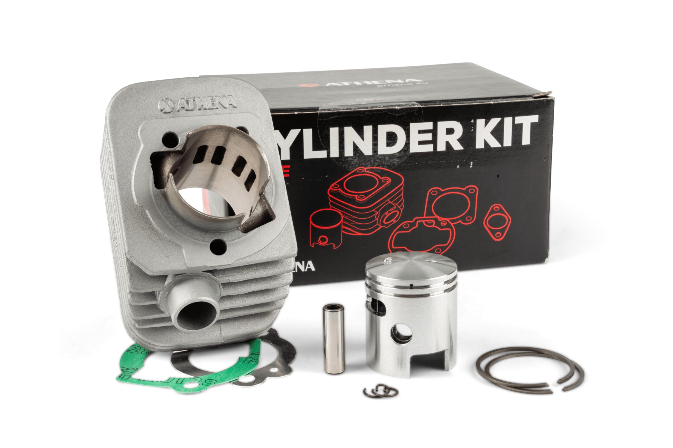 Image of Zylinder Kit Athena Alu 63cc Kolbenbolzen 10mm Piaggio Ciao