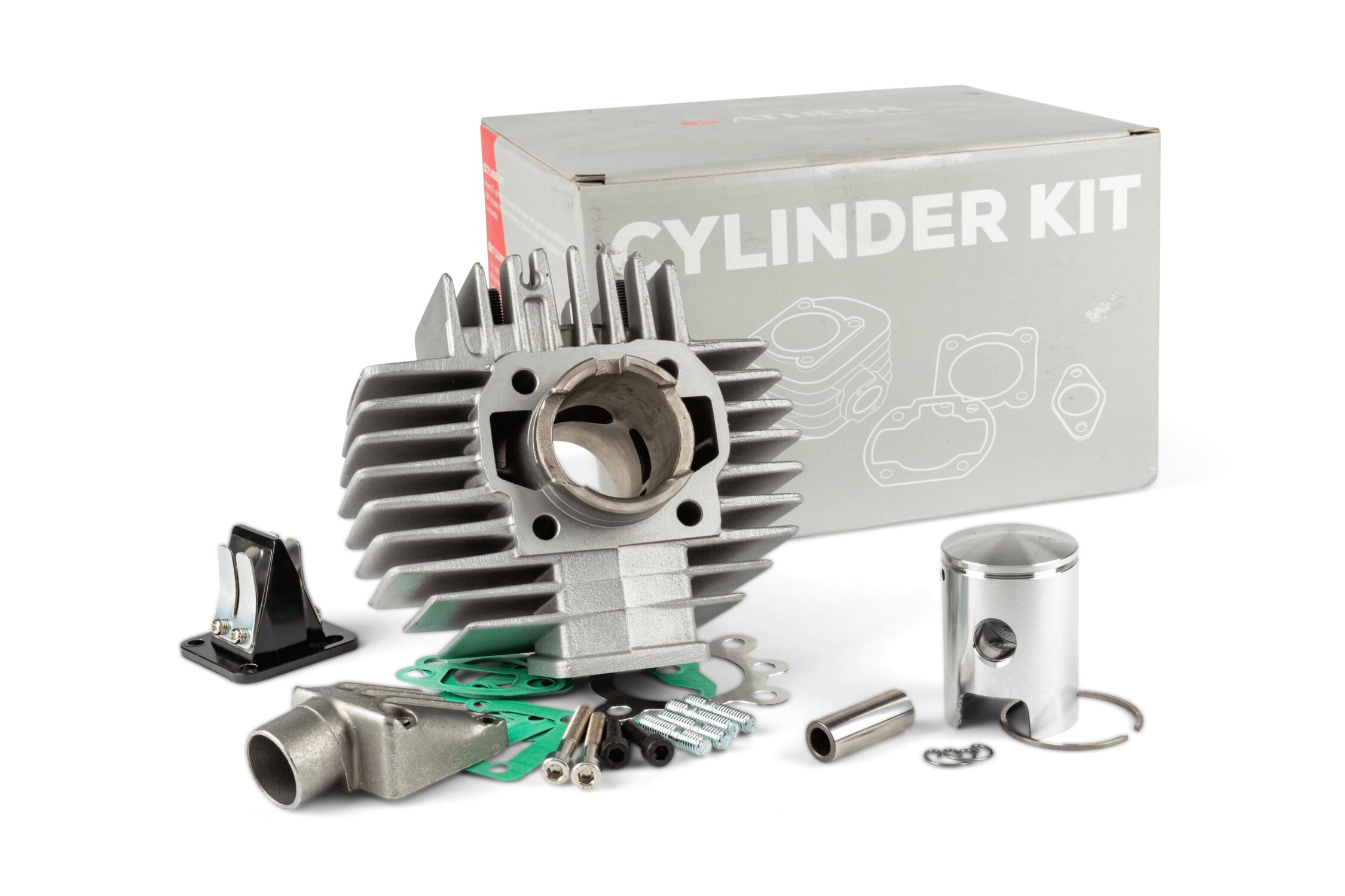 Image of Zylinder Kit Athena Alu 50 mit Einlasskit Puch Maxi