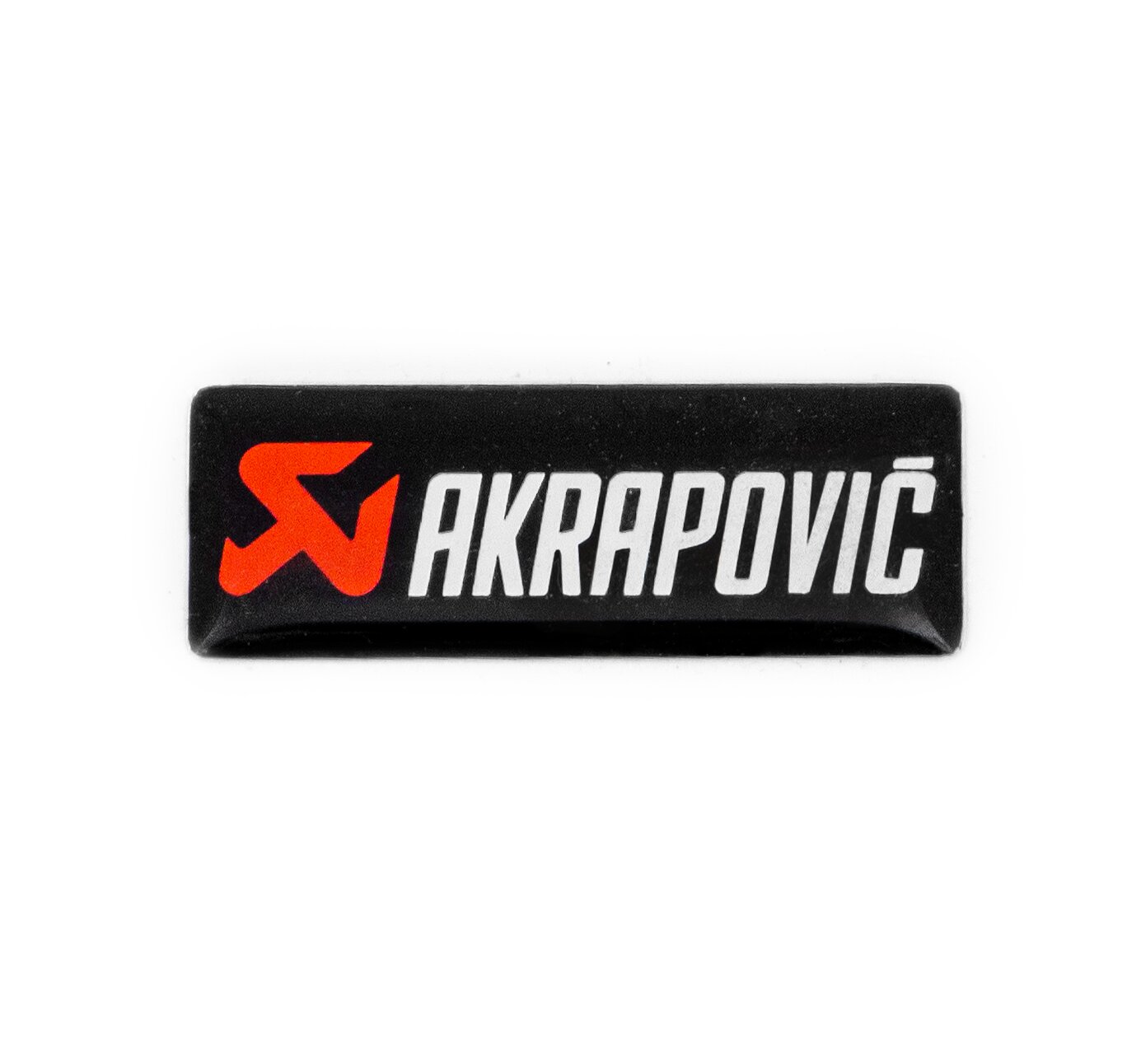 Image of Aufkleber Akrapovic hitzefest Gel schwarz