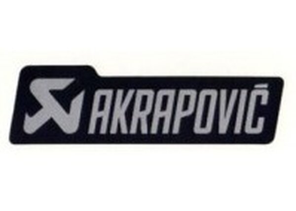 Image of Aufkleber Akrapovic hitzefest 120x35mm