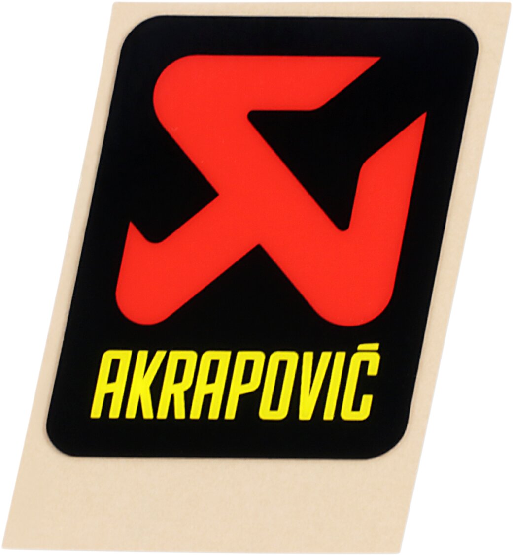 Image of Aufkleber Akrapovic hitzefest 57x60mm