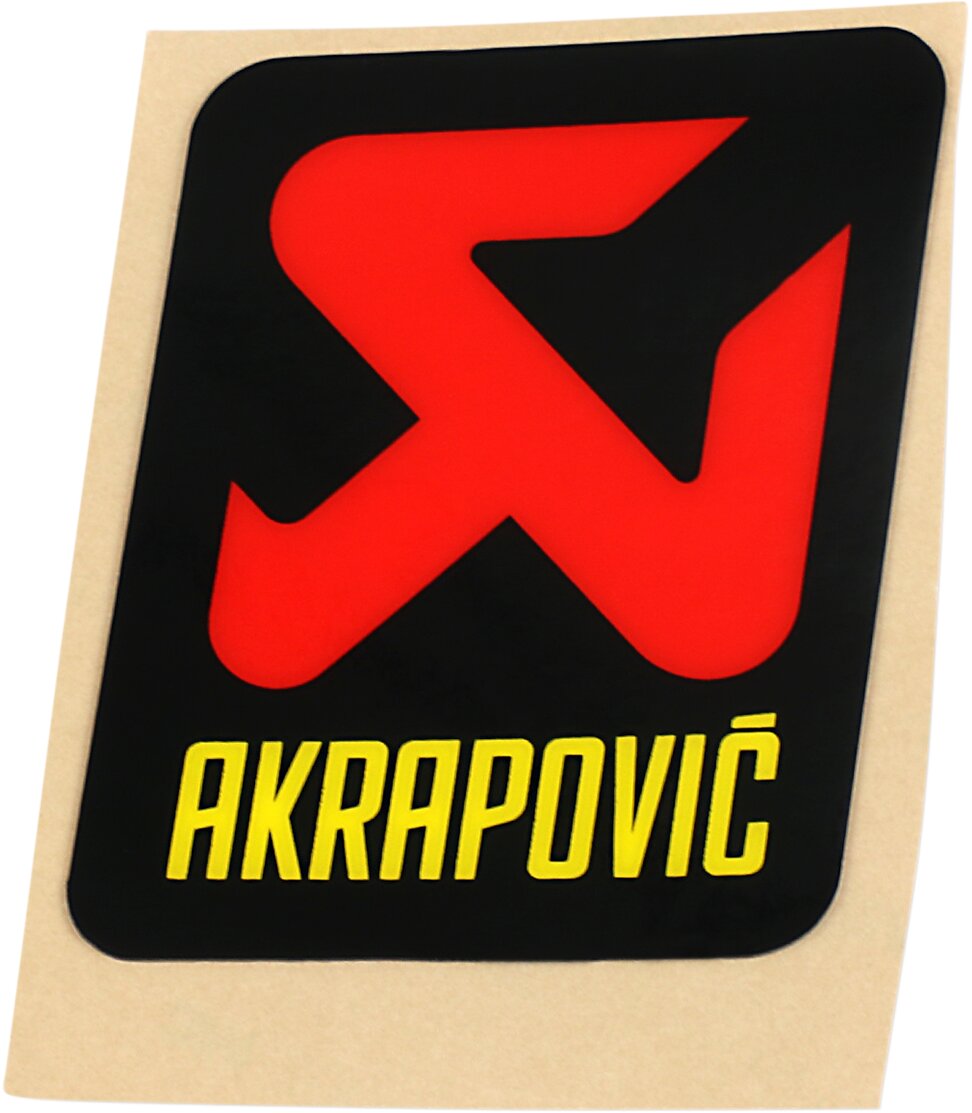 Image of Aufkleber Akrapovic hitzefest 60x70mm