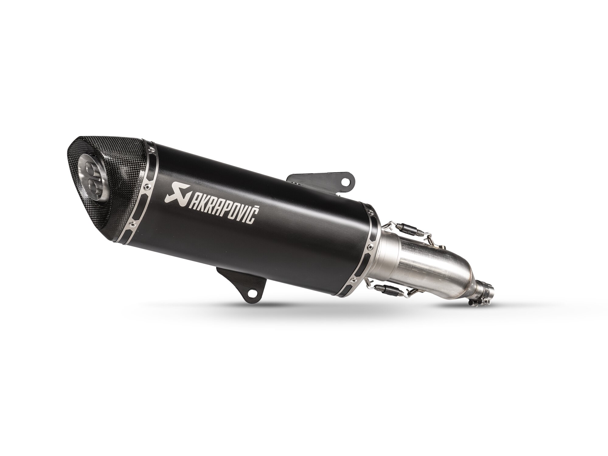 Slip-on Auspuff Akrapovic Honda Forza 350 ab 2024 schwarz
