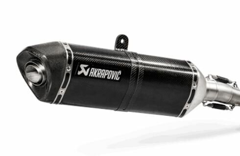 Image of Endschalldämpfer Racing Line Akrapovic Sym Maxsym 500