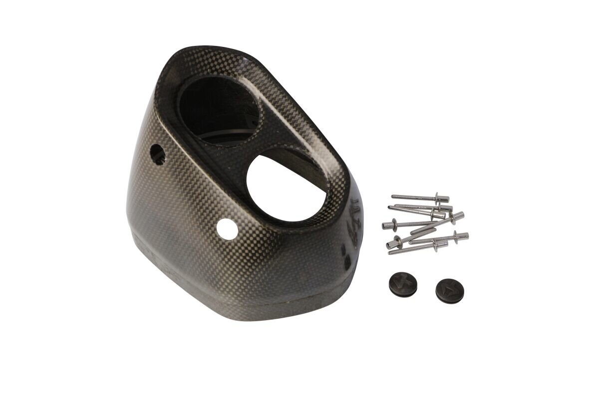 Image of ESD Endkappe Akrapovic V-EC148 Carbon