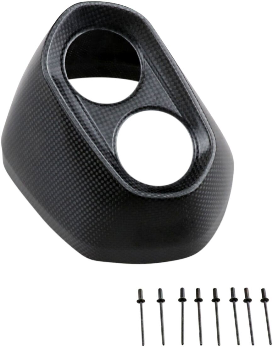 Image of ESD Endkappe Akrapovic V-EC193 Carbon