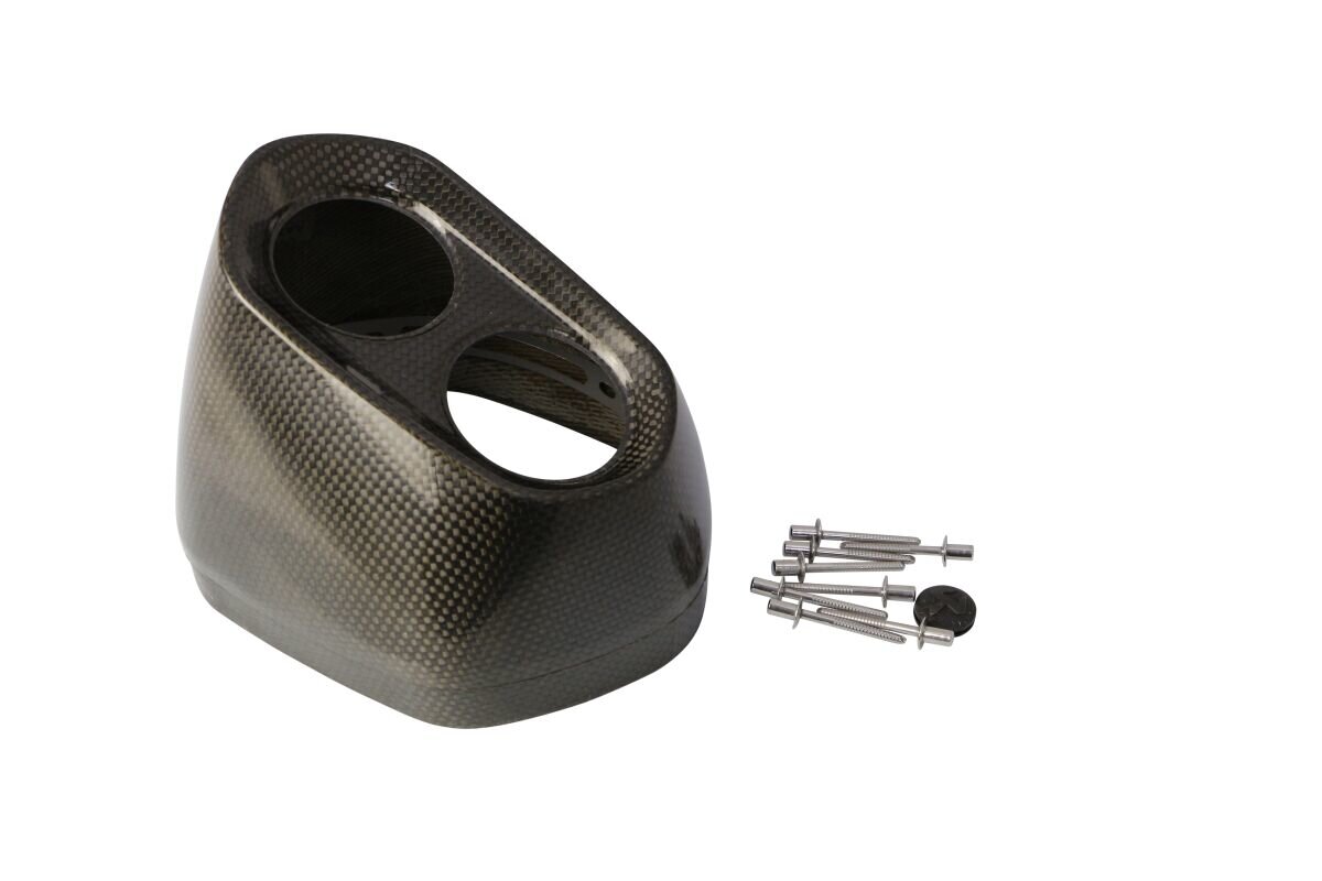 Image of ESD Endkappe Akrapovic V-EC261 Carbon