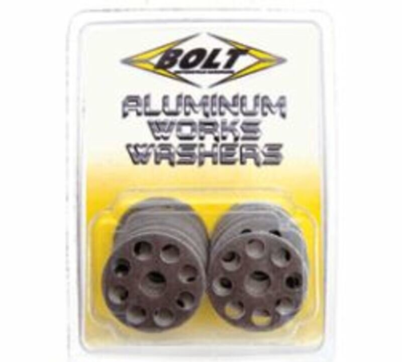 Image of Unterlegscheiben gelocht x10 Bolt 25mm / 6mm Aluminium
