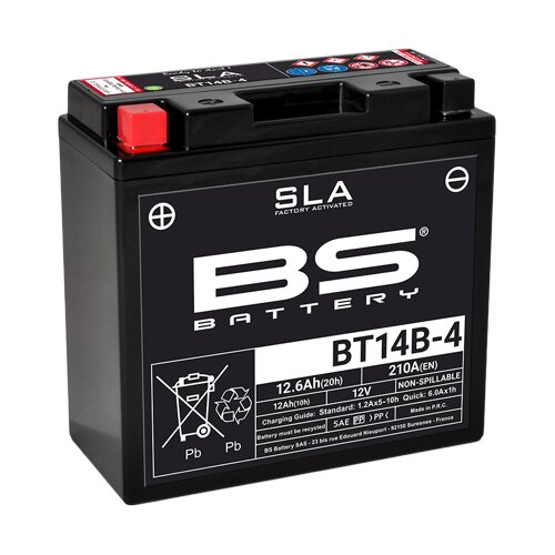 Image of Batterie SLA BS Battery BT14B-4 12V - 12,6Ah