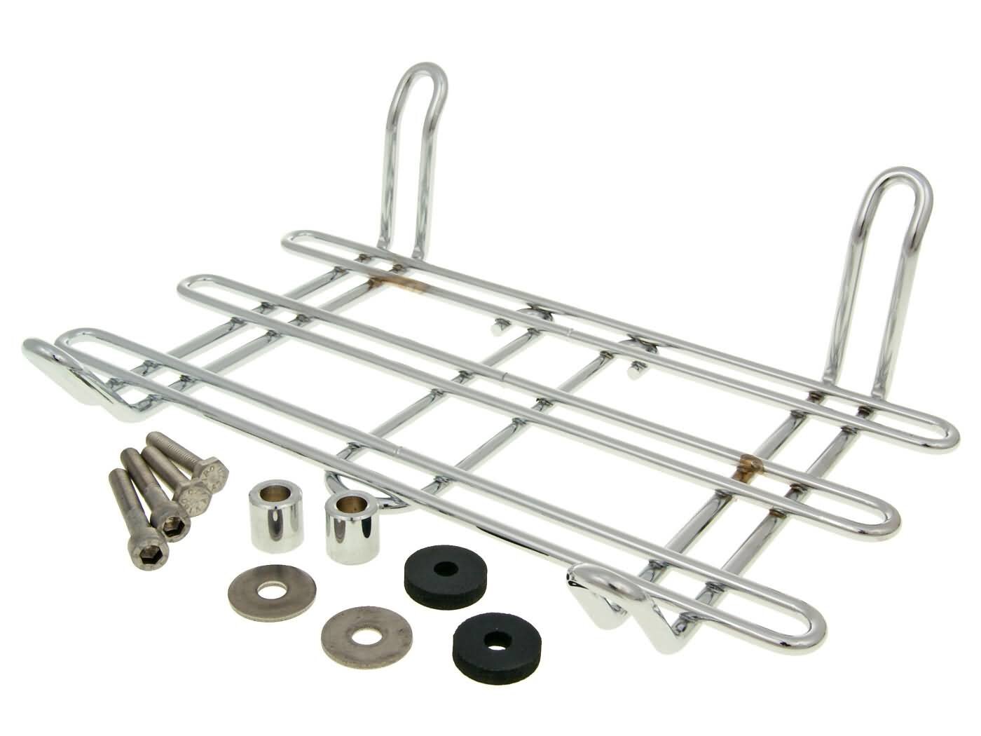 Gepäckträger Buzzetti verchromt Vespa GT / GTS / GTV 125-300ccm