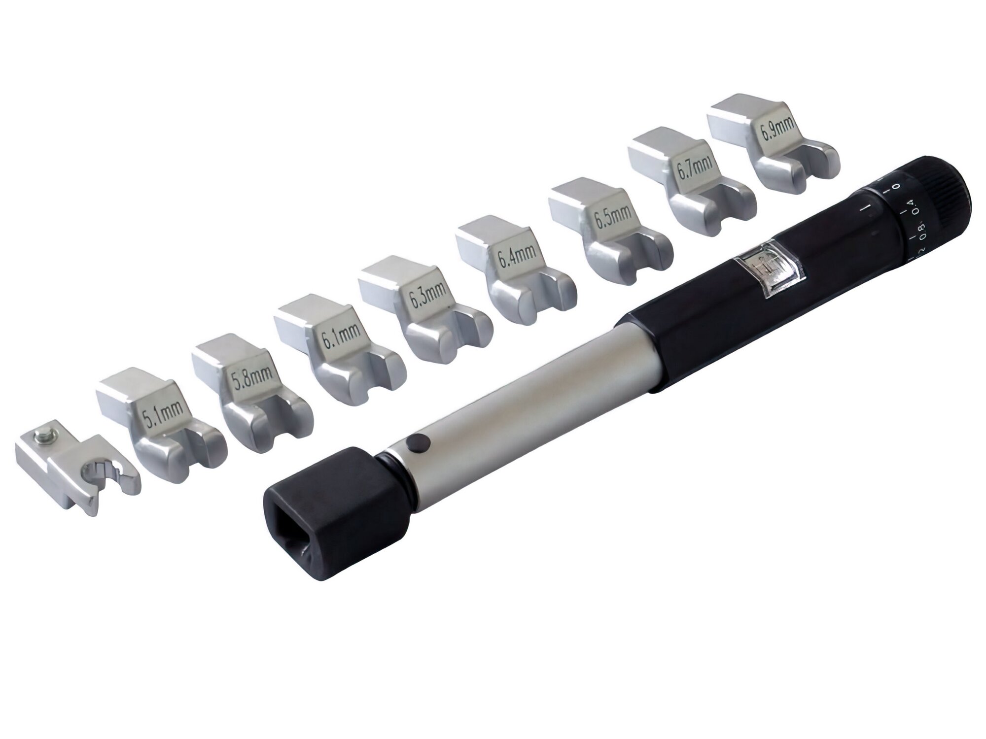 Image of Speichen Drehmomentschlüssel Kit Buzzetti mit 8 Aufsätzen