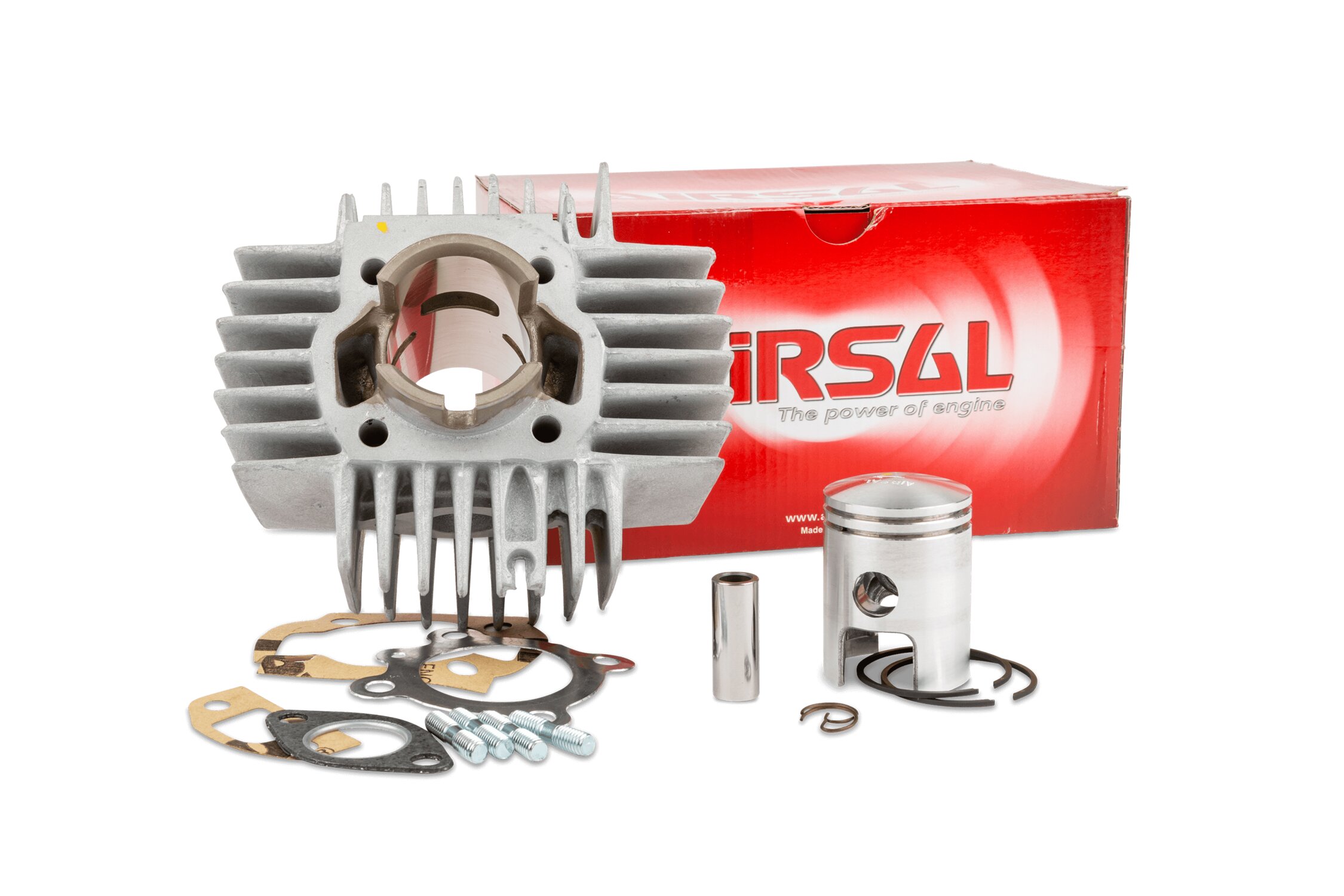 Image of Zylinder Kit Airsal Alu 50ccm Puch Maxi (kurze Kühlrippen)