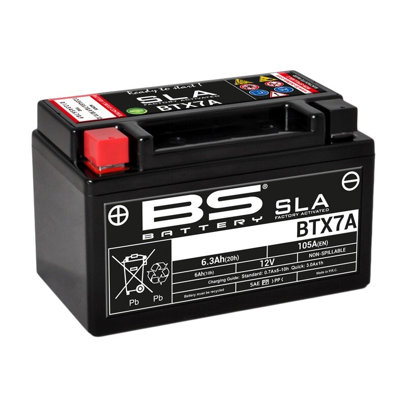 Image of Batterie SLA BS Battery BTX7A 12V - 6,3Ah