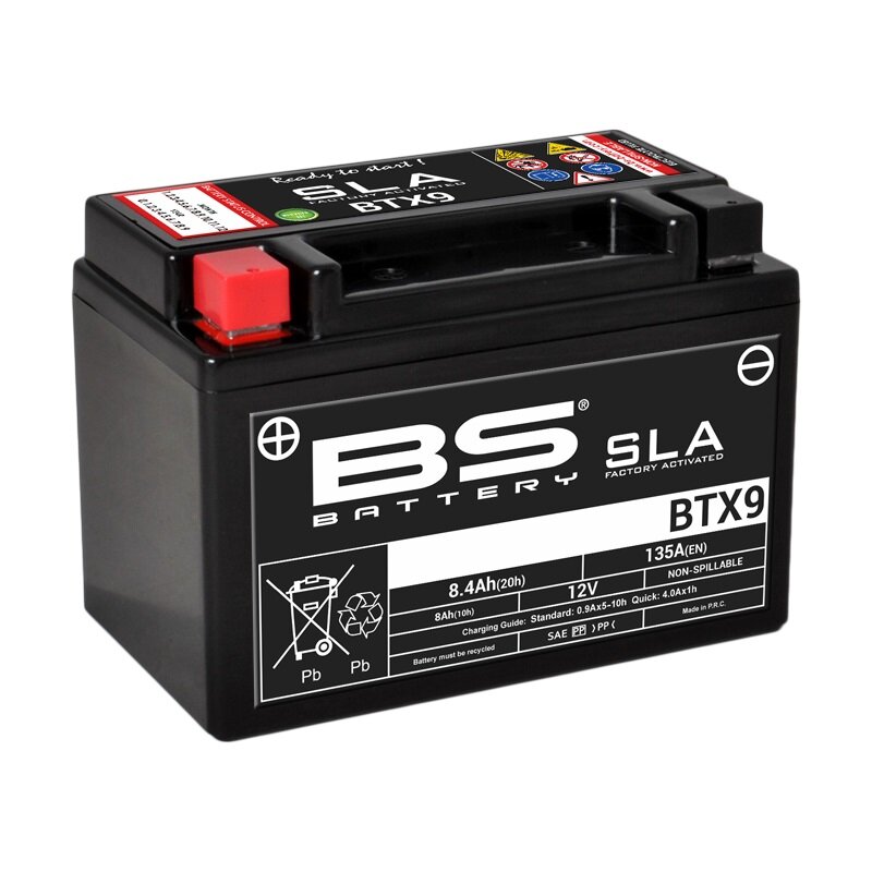 Image of Batterie SLA BS Battery BTX9 12V - 8,4Ah
