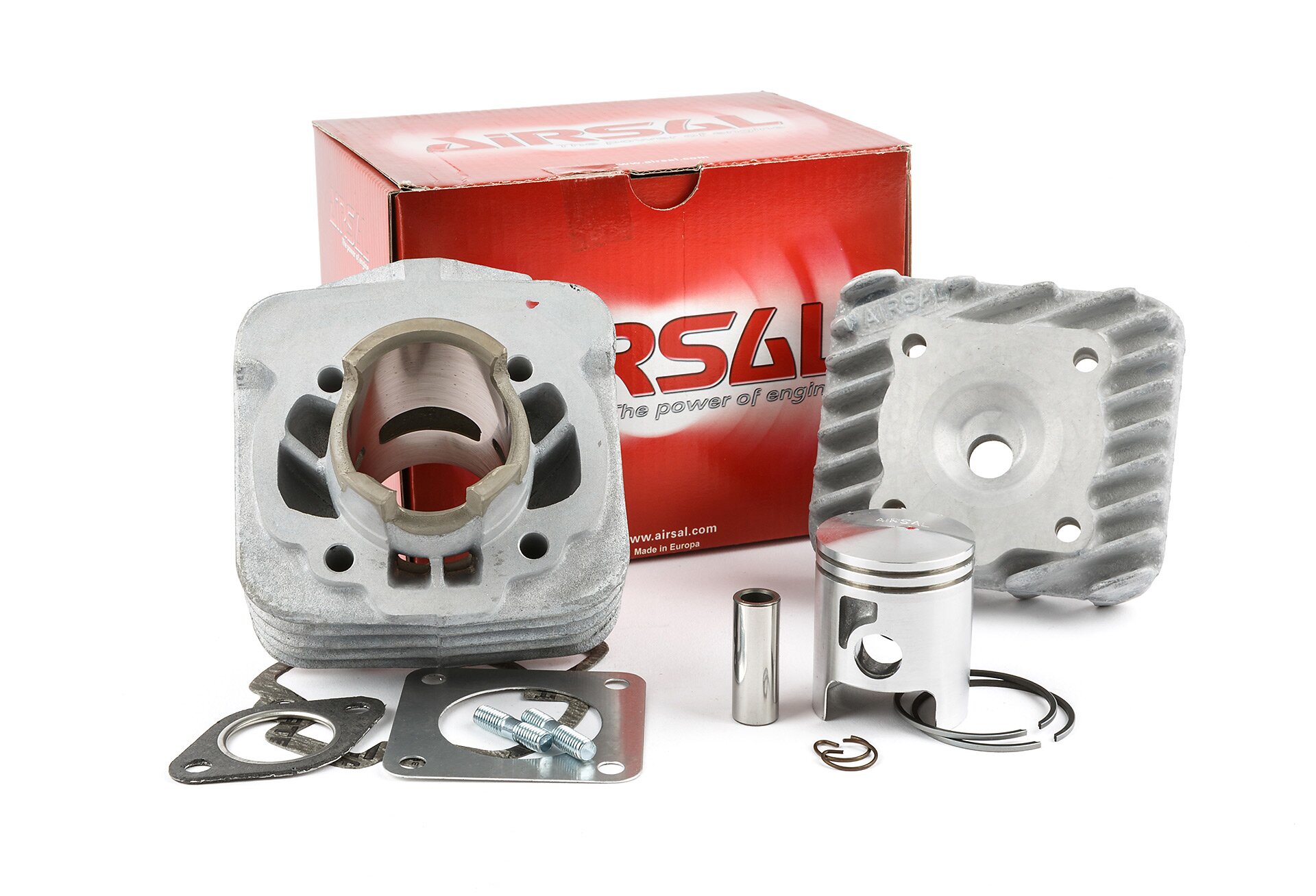 Image of Zylinder Kit Airsal Alu Sport 50ccm Piaggio / Gilera / Vespa AC