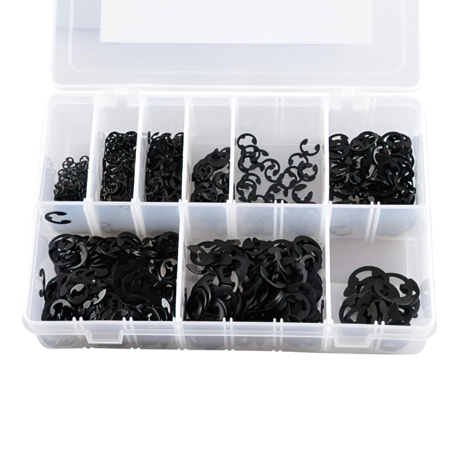 Image of Set Sicherungsringe 1300 Stück 2,5mm - 12mm