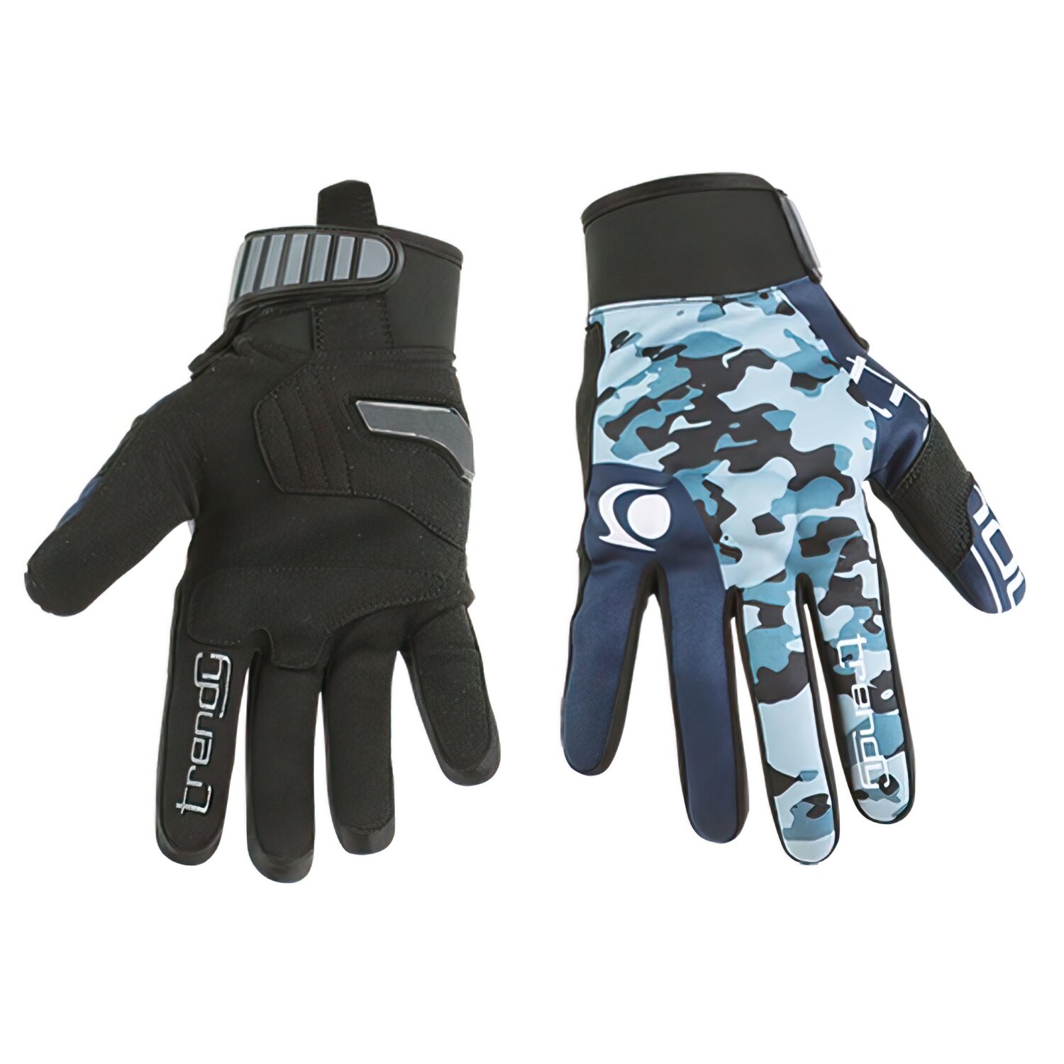 Image of Sommerhandschuhe Trendy Goias Camo blau / blau XXXL