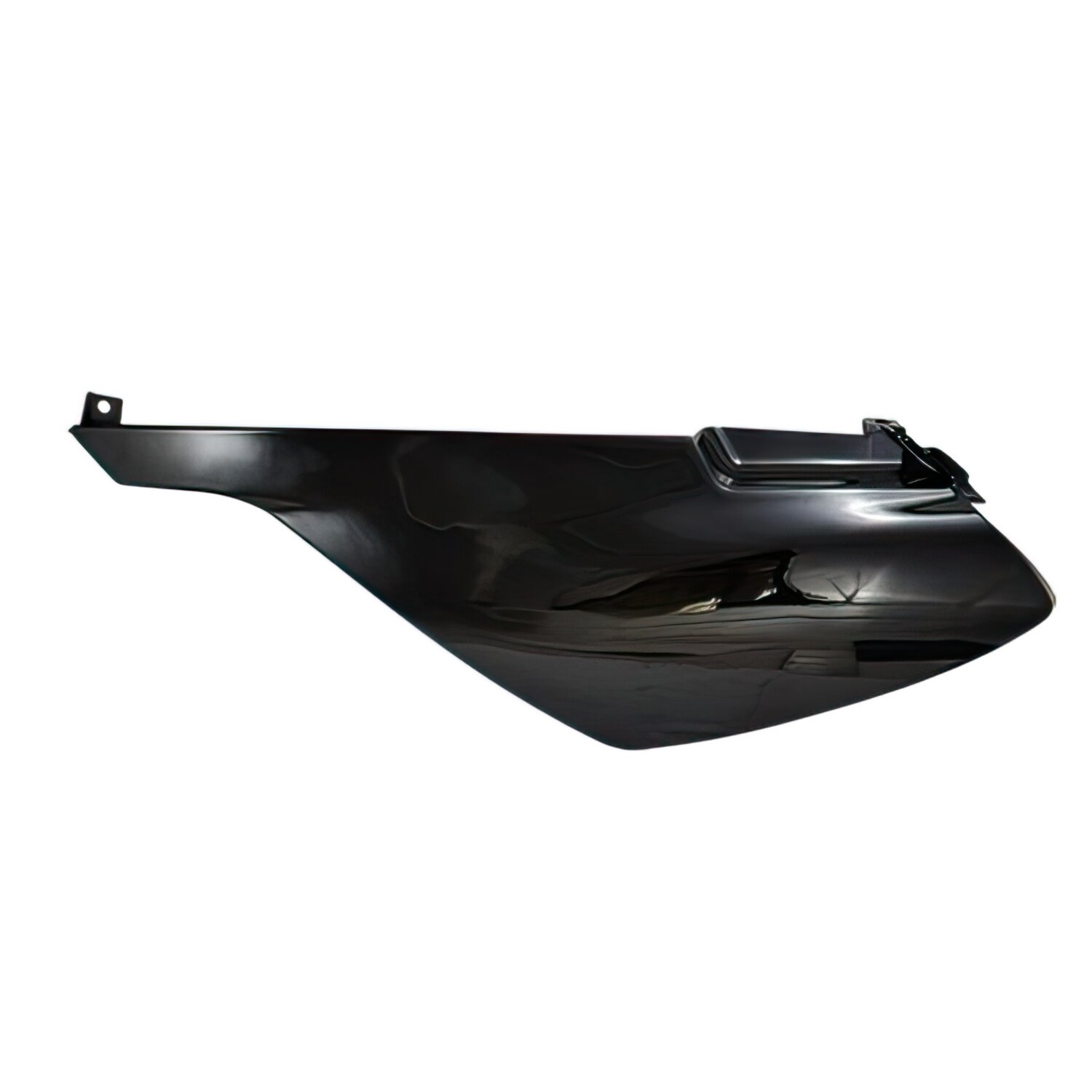 Image of Seitenverkleidung hinten links schwarz Derbi Senda