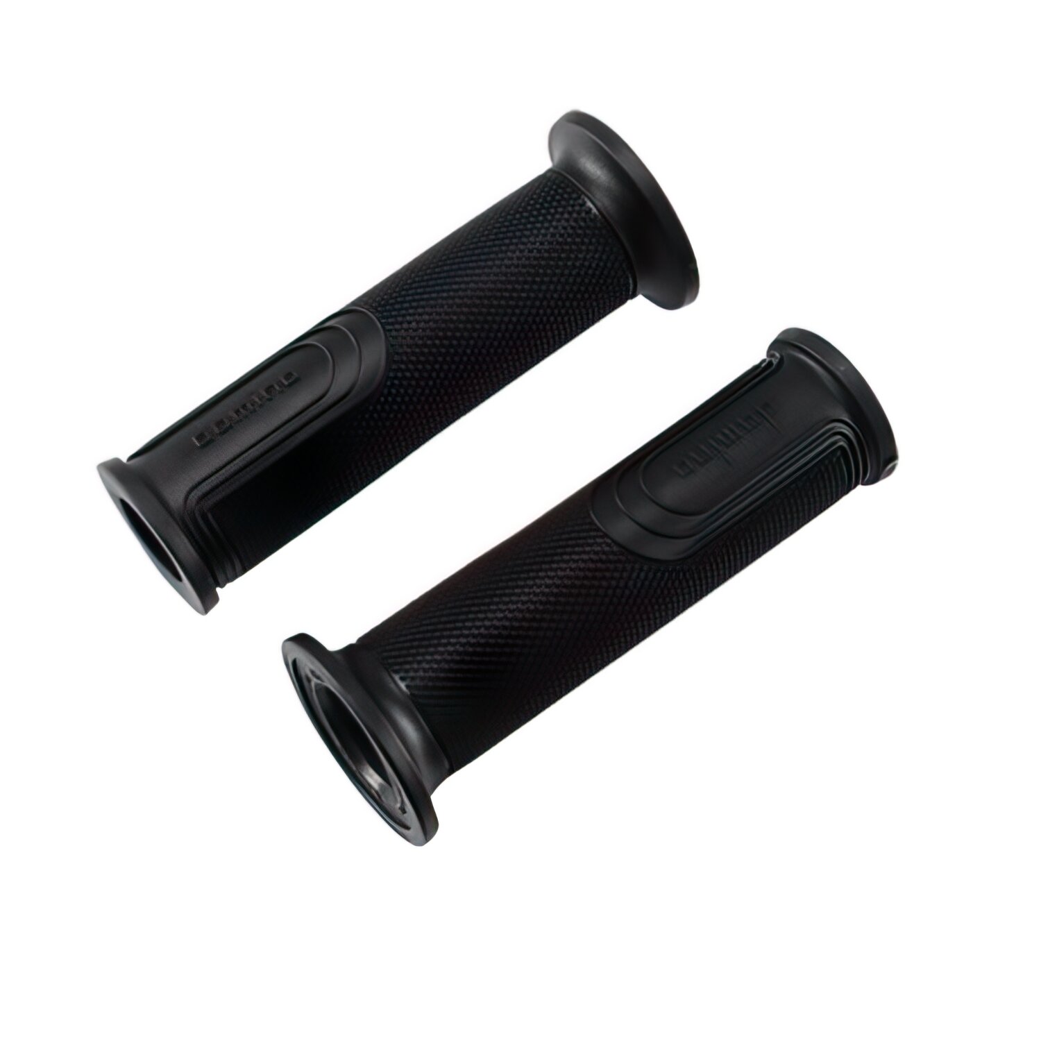 Image of Lenkergriffe Domino A450 On-Road Racing schwarz (Enden Offen)