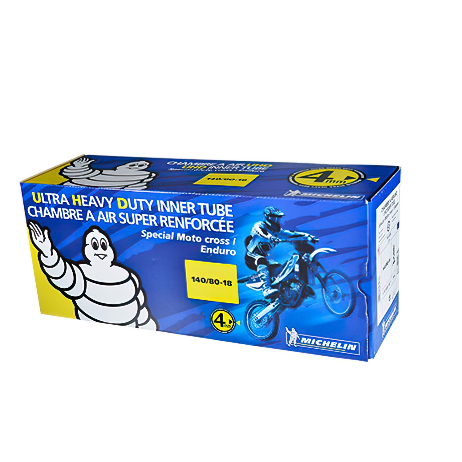Image of Schlauch Michelin 18" 140/80 verstärkt