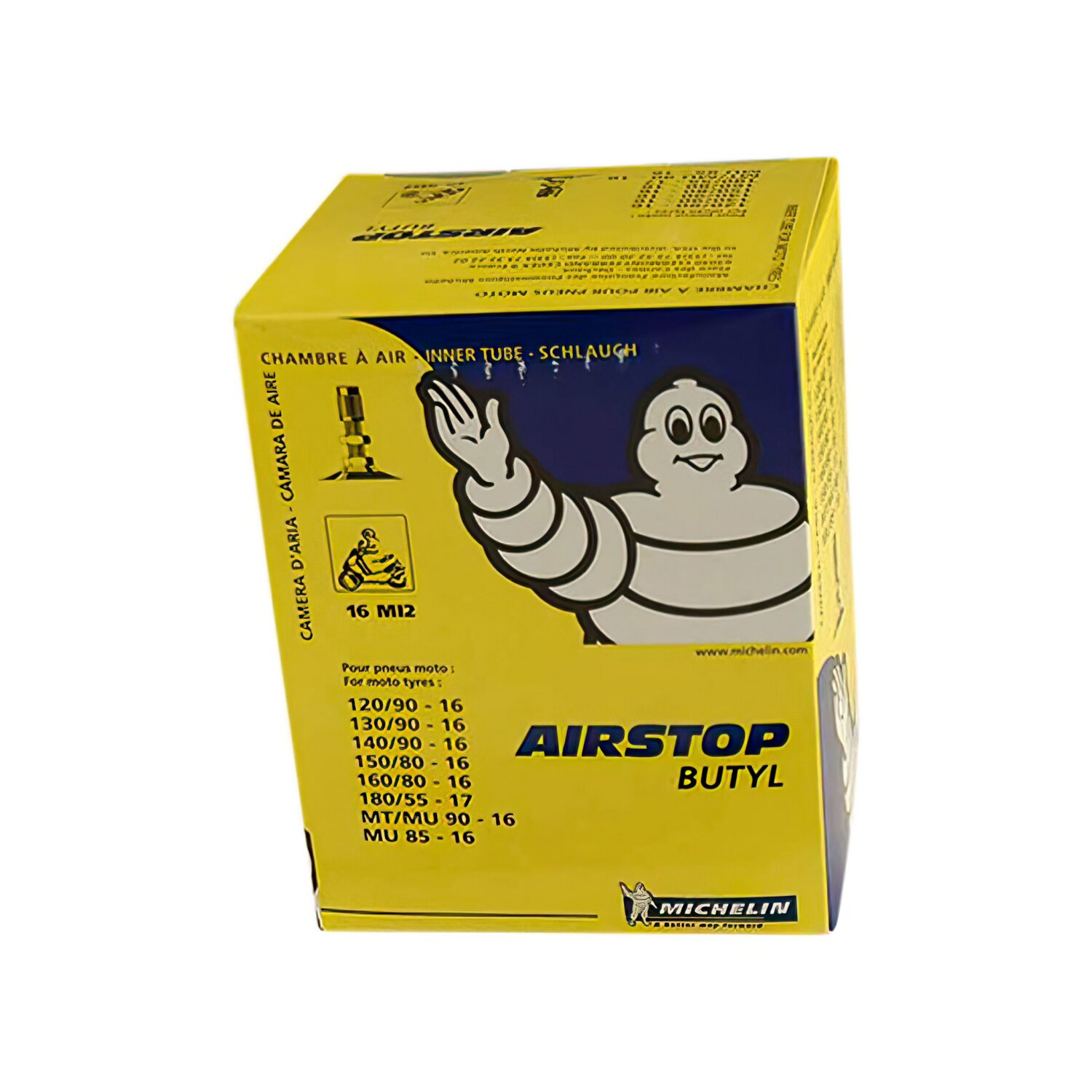 Image of Schlauch Michelin 16" 4.25-5.50 -120/90-150/80