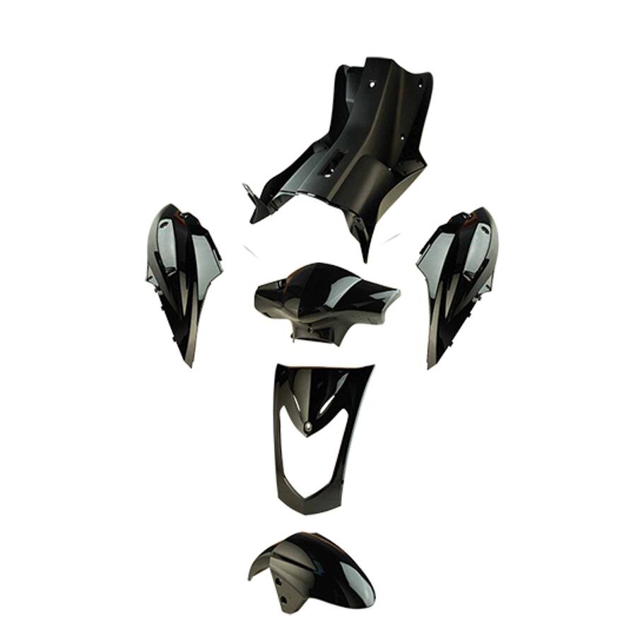 Image of Verkleidungskit 6 Teile schwarz Kymco Agility 50 / 125 (Zweisitzer)