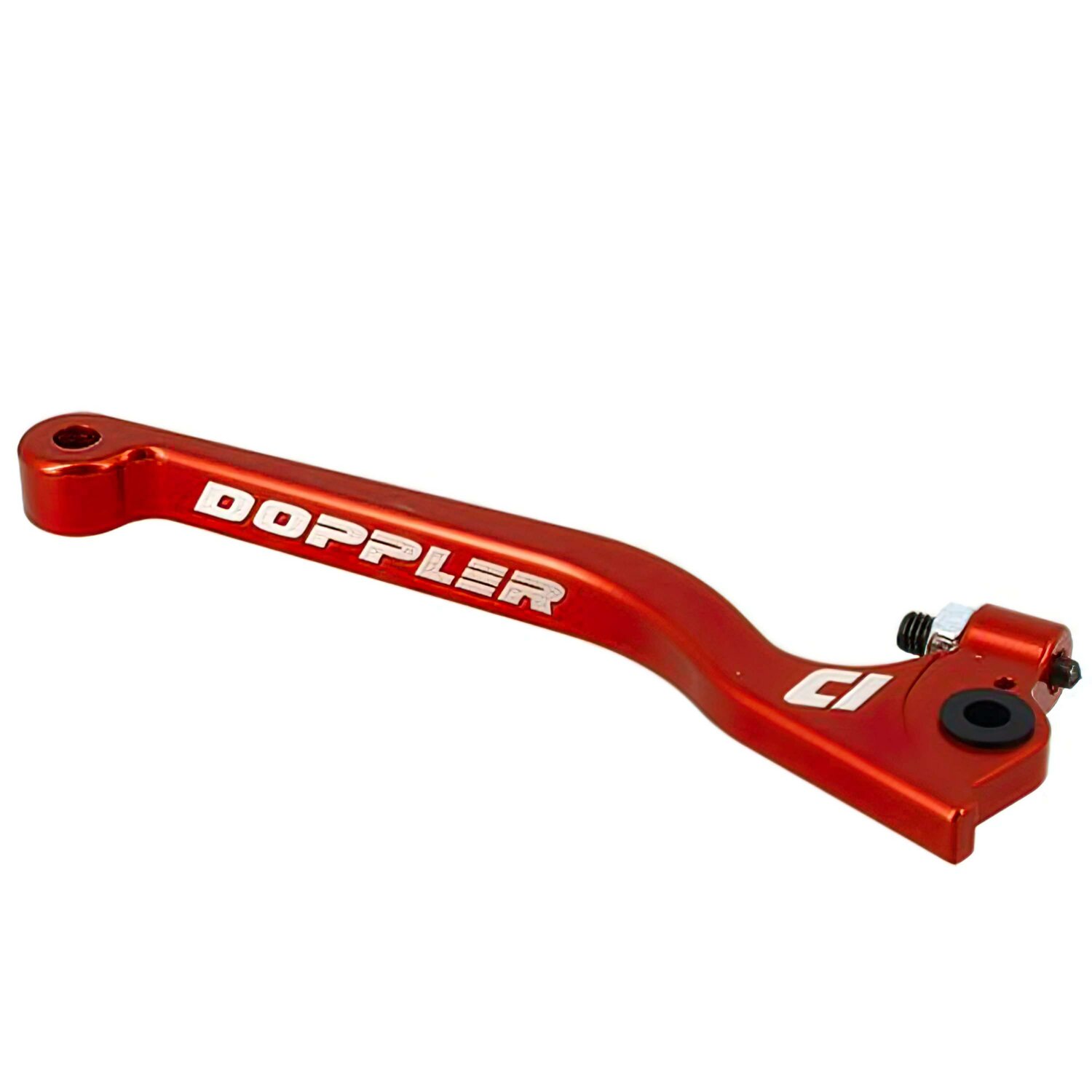 Image of Bremshebel Doppler CNC rot Derbi/Gilera/Piaggio/Peugeot
