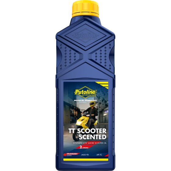 Image of 2-Takt Öl Putoline TT Scooter teilsynthetisch Erdbeer 1L