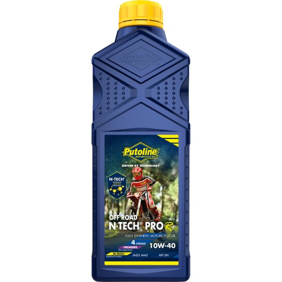 Image of 4T Öl 10W40 Putoline N-Tech Pro R+ Off Road vollsynthetisch 1L