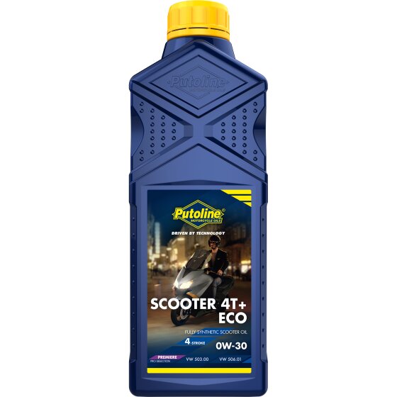 Image of 4T Öl 0W30 Putoline Scooter 4T+ ECO START AND STOP vollsynthetisch 1L