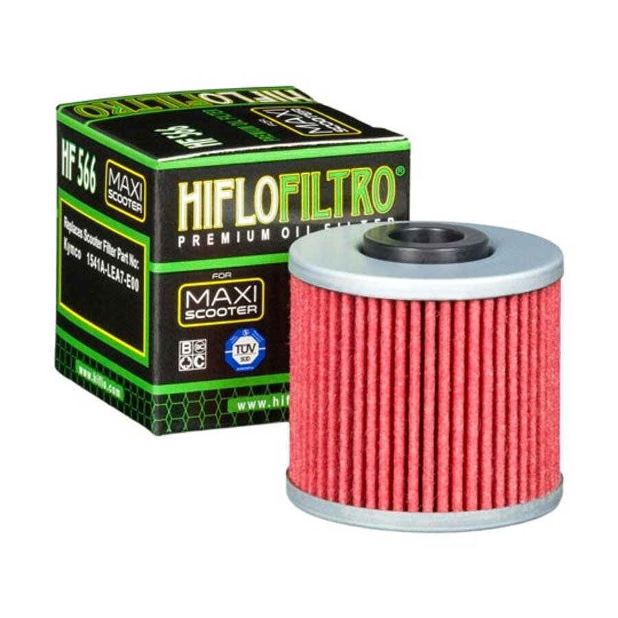 Image of Ölfilter Hiflofiltro HF566 Kymco / Kawasaki 125cc - 350cc