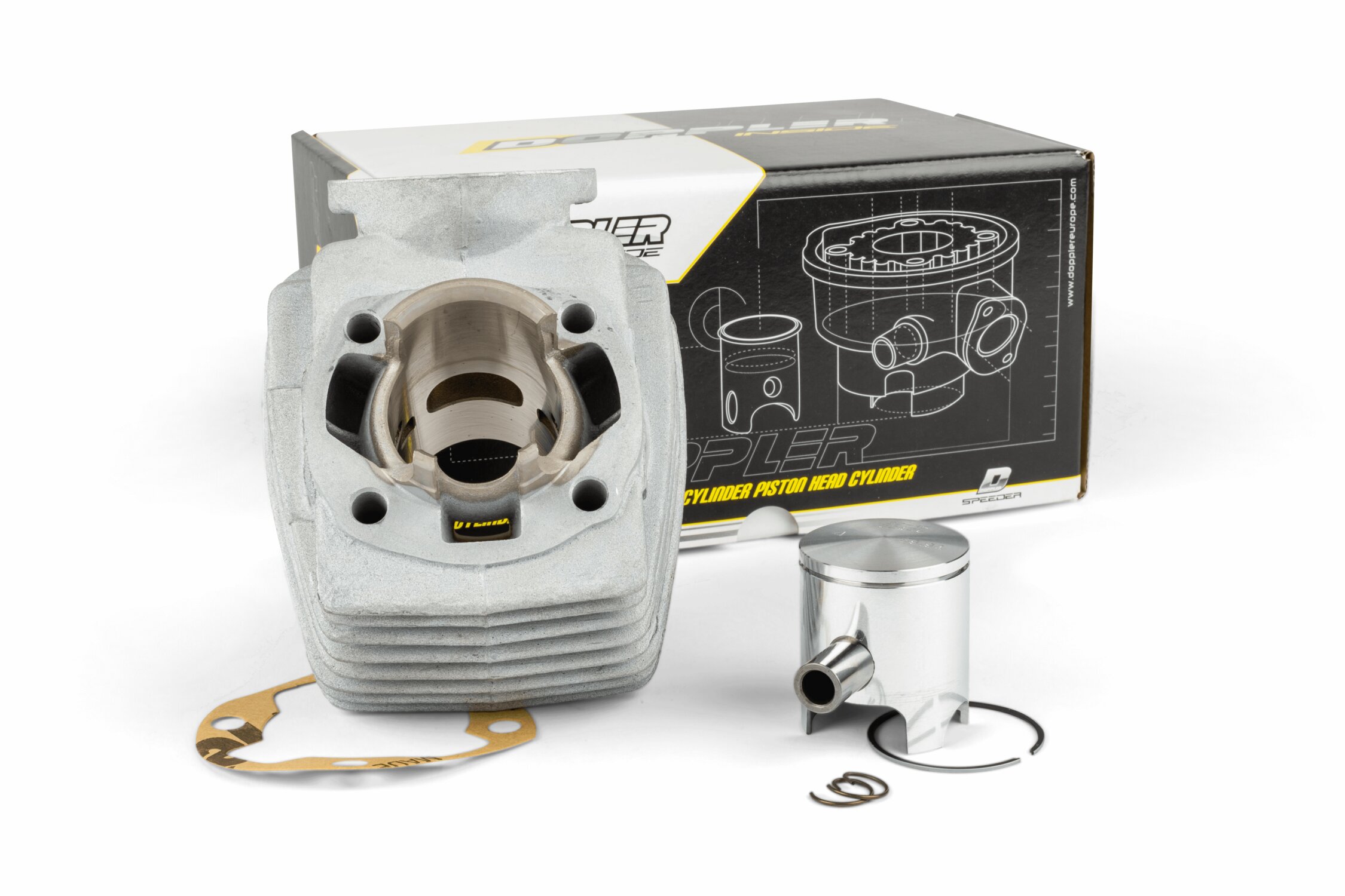 Image of Zylinder Kit Doppler 50ccm Alu ER1 Peugeot 103 AC