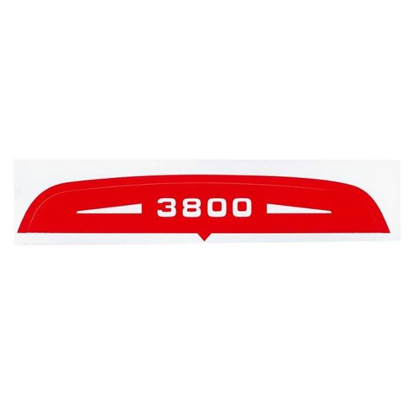 Image of Aufkleber Solex 3800 (Luftfilter) rot