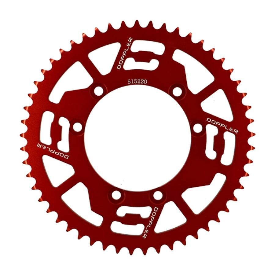 Image of Kettenrad Z53 - 420 Doppler Alu CNC rot Fantic Caballero vor 2015