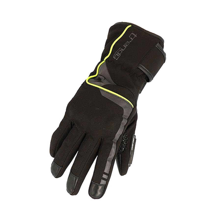 Image of Motorradhandschuhe Winter Trendy GT630 Akutan schwarz/neon gelb XS