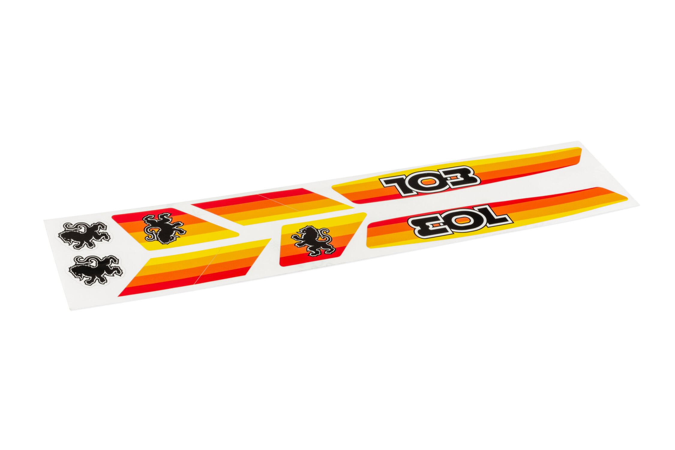 Image of Aufkleberset orange Peugeot 103