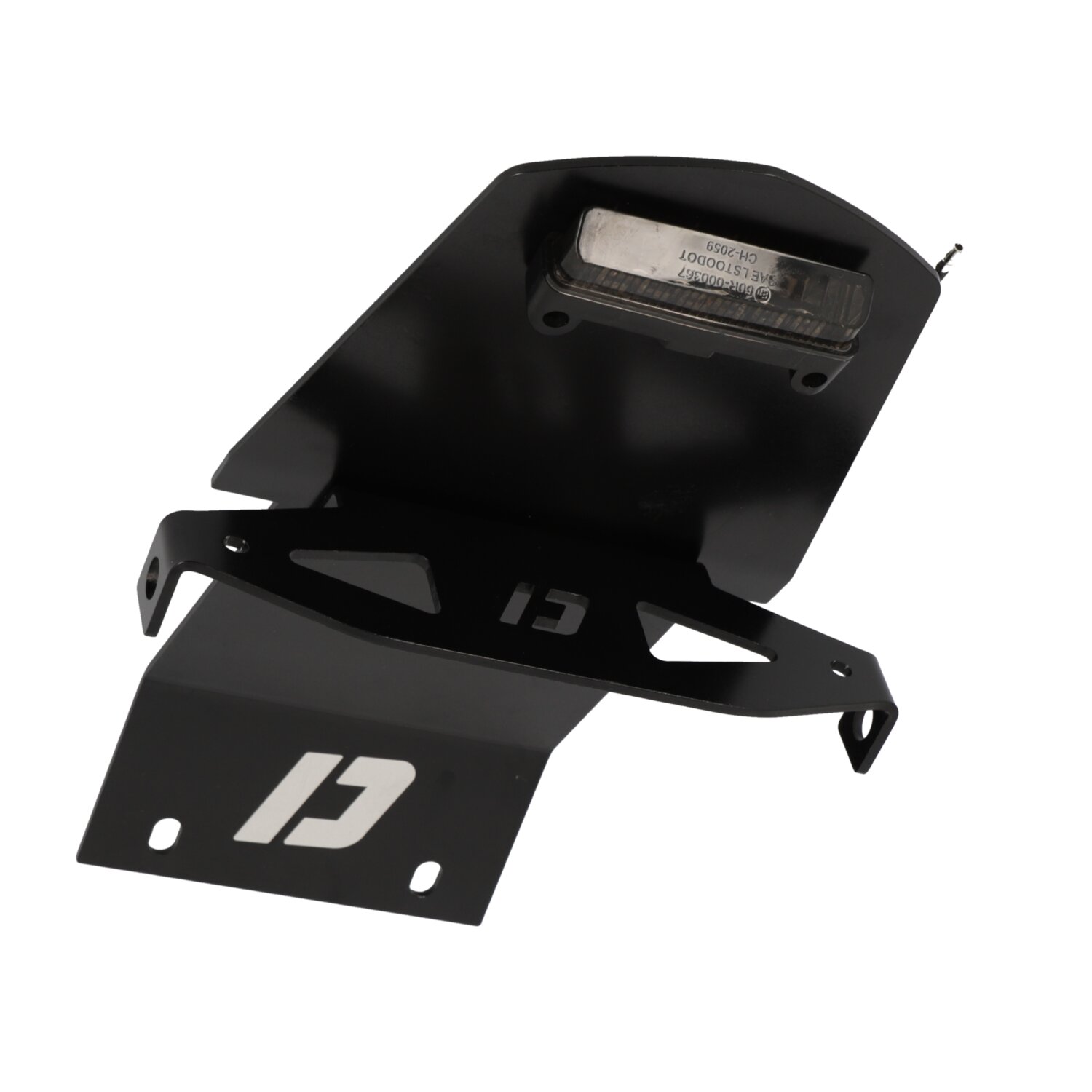 Image of Durchgang über Hinterrad m. Rücklicht Doppler Derbi Senda X-Treme bis 2011 Alu schwarz