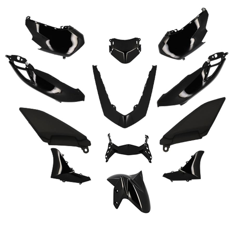 Image of Verkleidungskit Yamaha Nmax 125 ab 2021 schwarz (12 Teile)